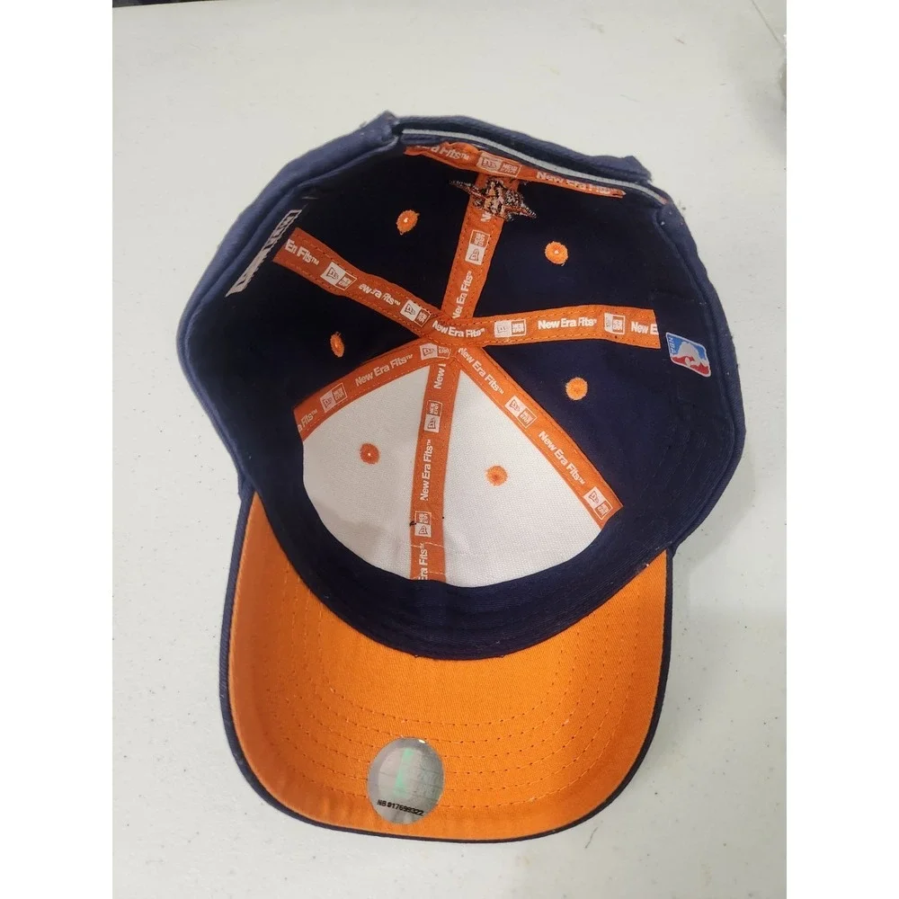 Kids Vintage Trucker Hat One Size Blue & White - Retro Adjustable Baseball Cap